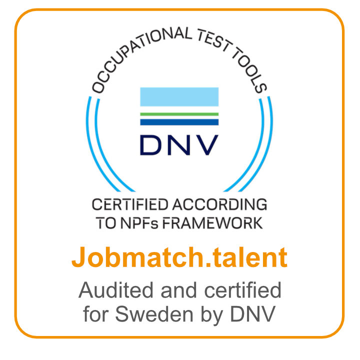 Jobmatch.talent - zertifiziert nach DNV-Richtlinien